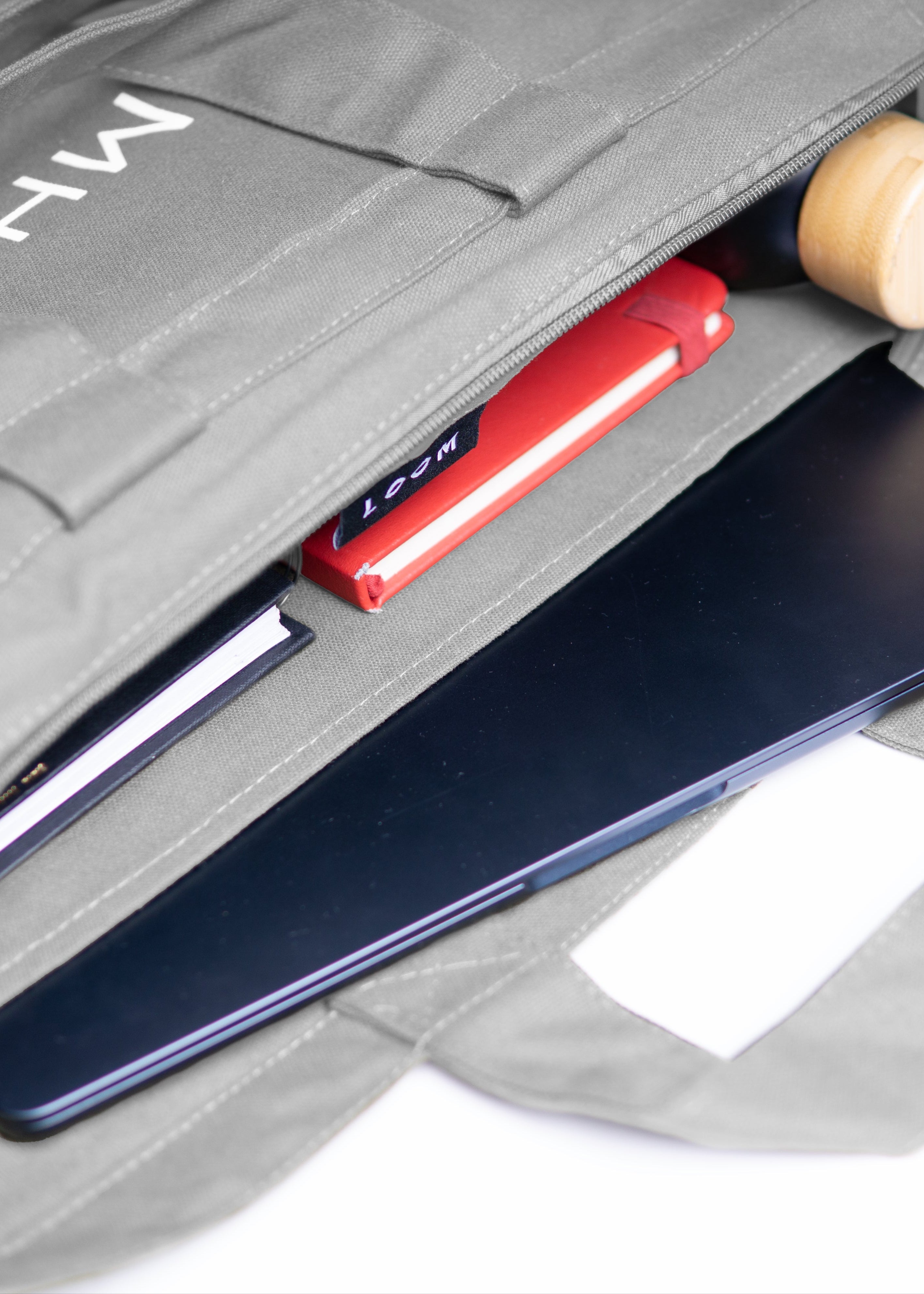 Loomhouse Tote Bag - Light Grey