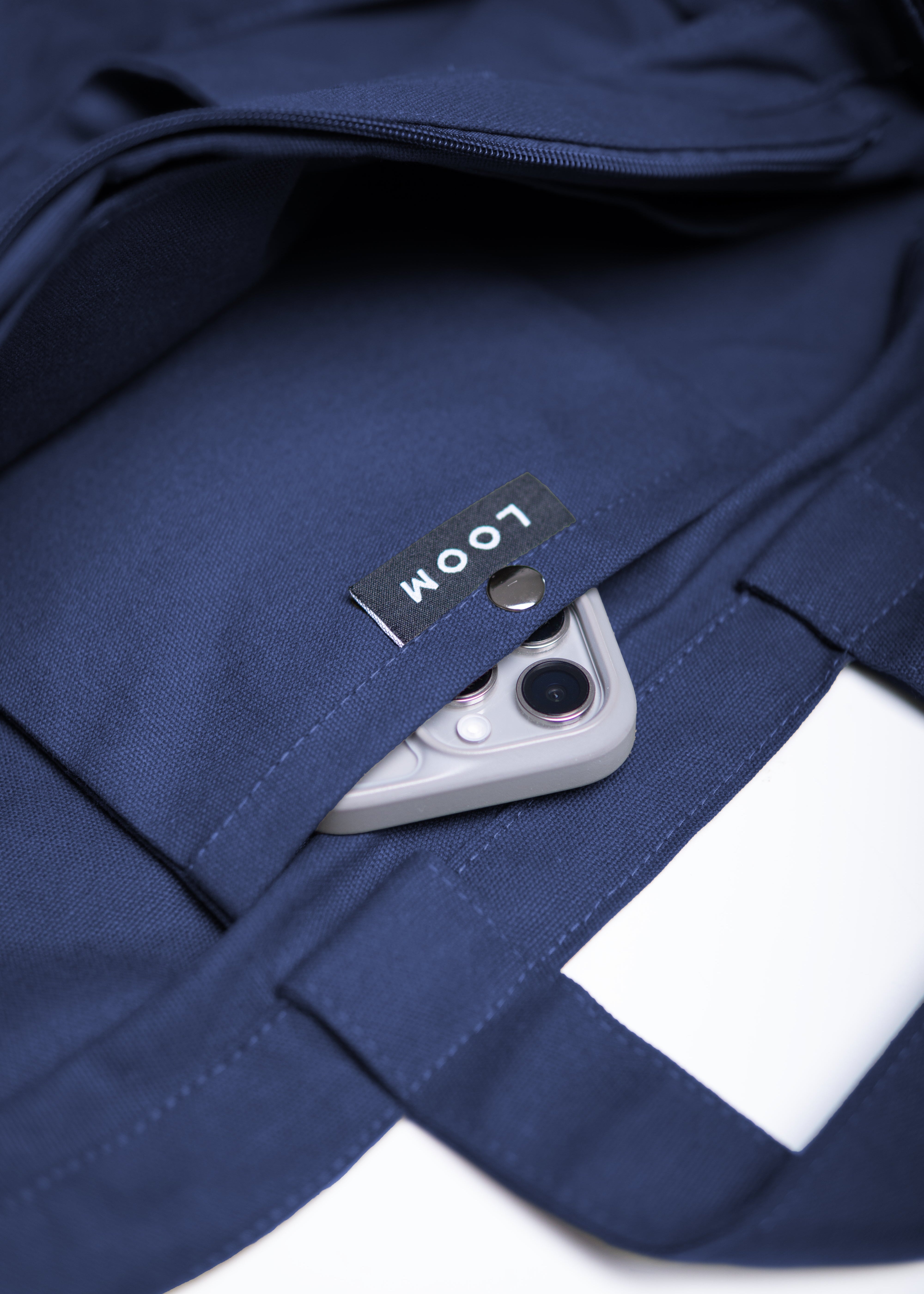 Loomhouse Tote Bag- Navy