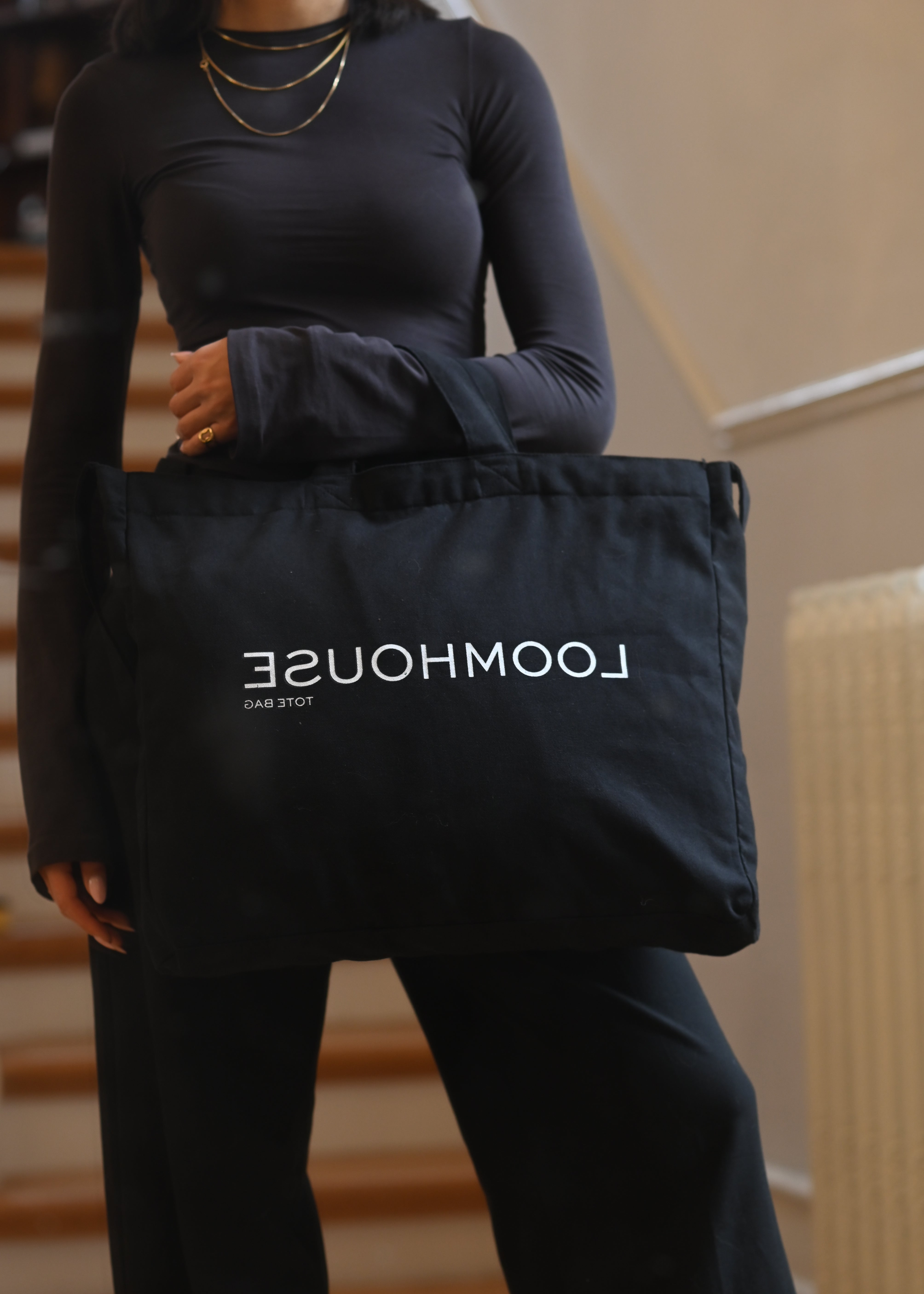 Loomhouse Tote Bag - Black