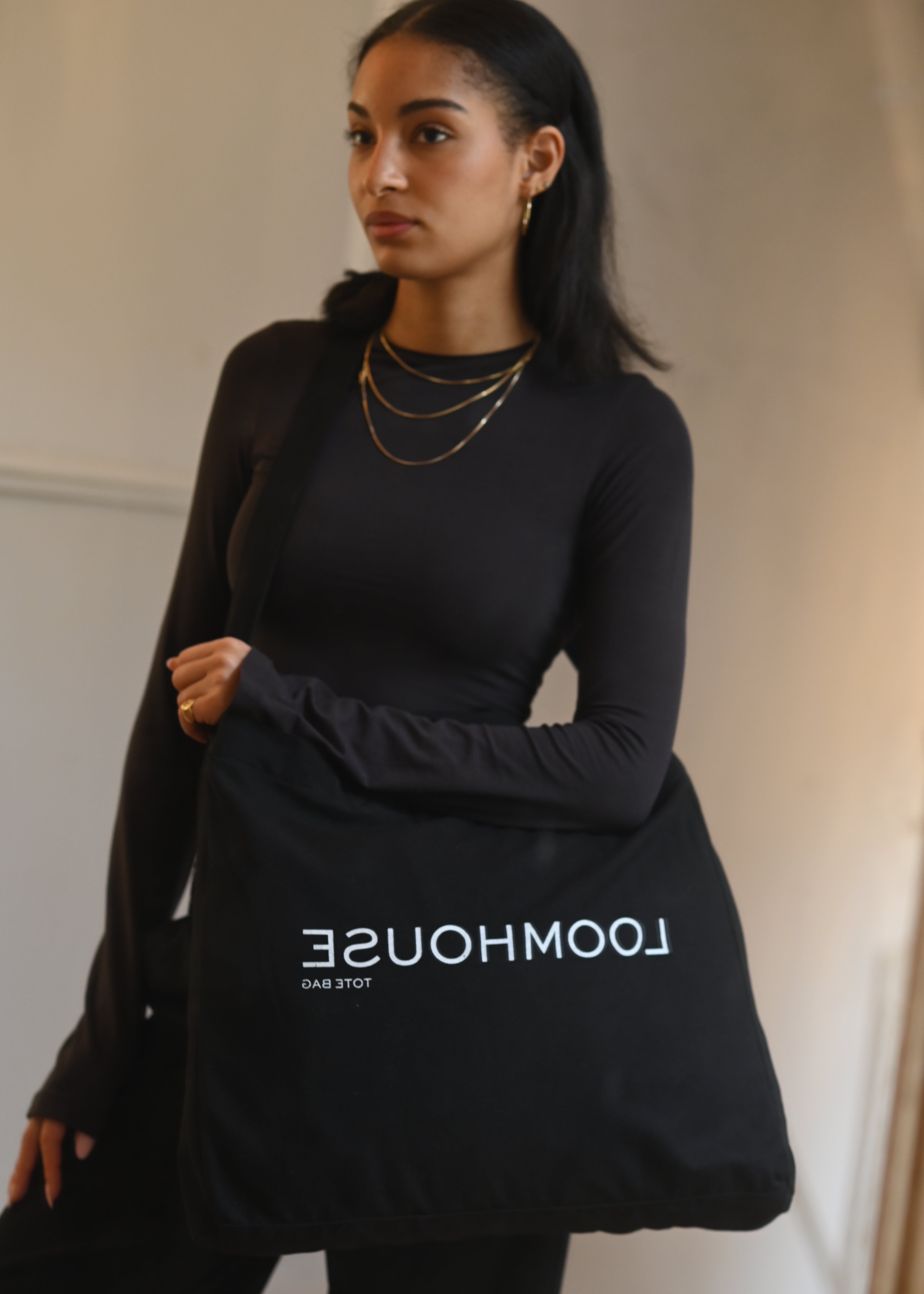 Loomhouse Tote Bag - Black