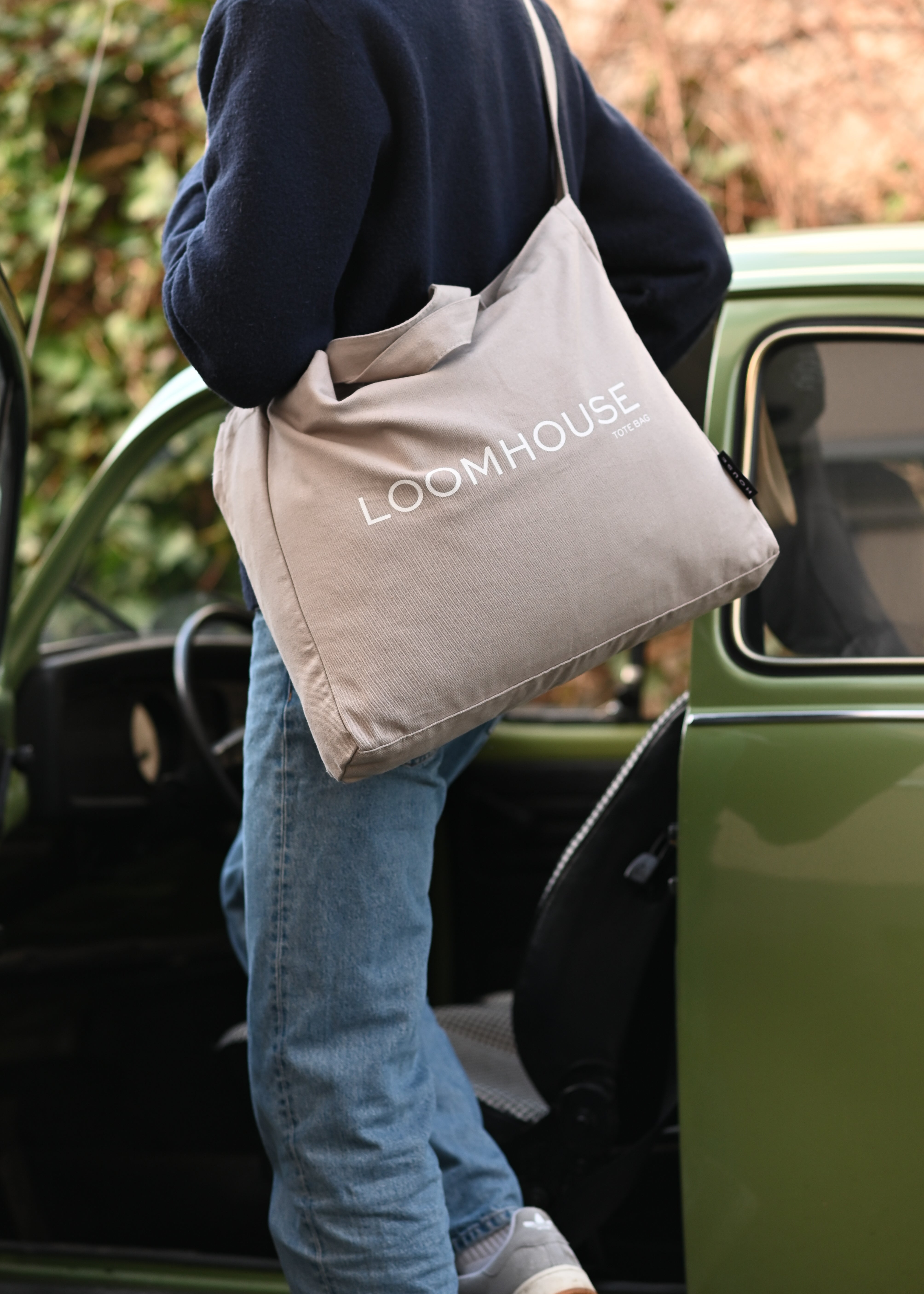 Loomhouse Tote Bag - Light Grey