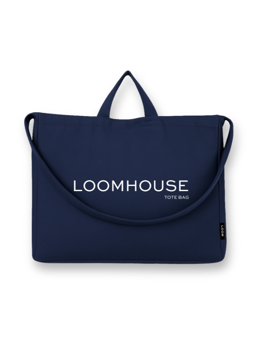 Loomhouse Tote Bag- Navy