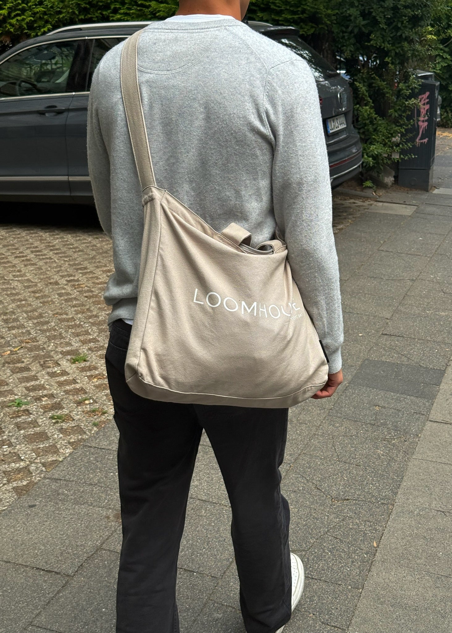 Loomhouse Tote Bag - Light Grey
