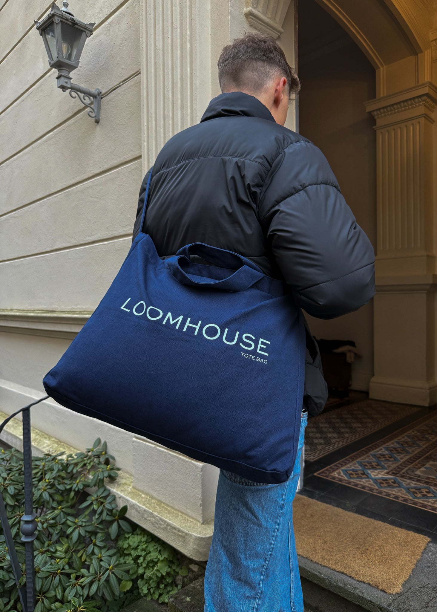 Loomhouse Tote Bag- Navy
