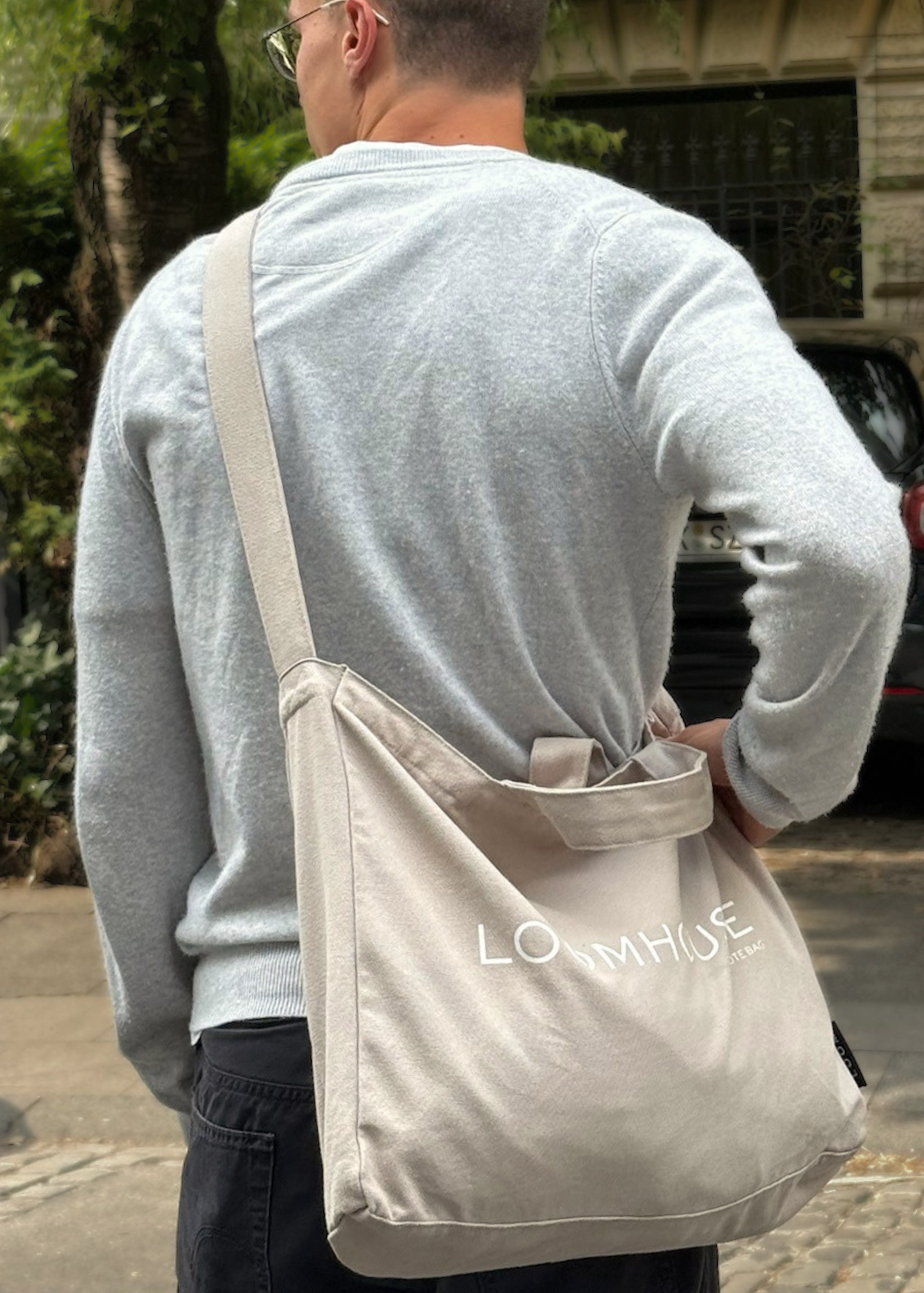 Loomhouse Tote Bag - Light Grey