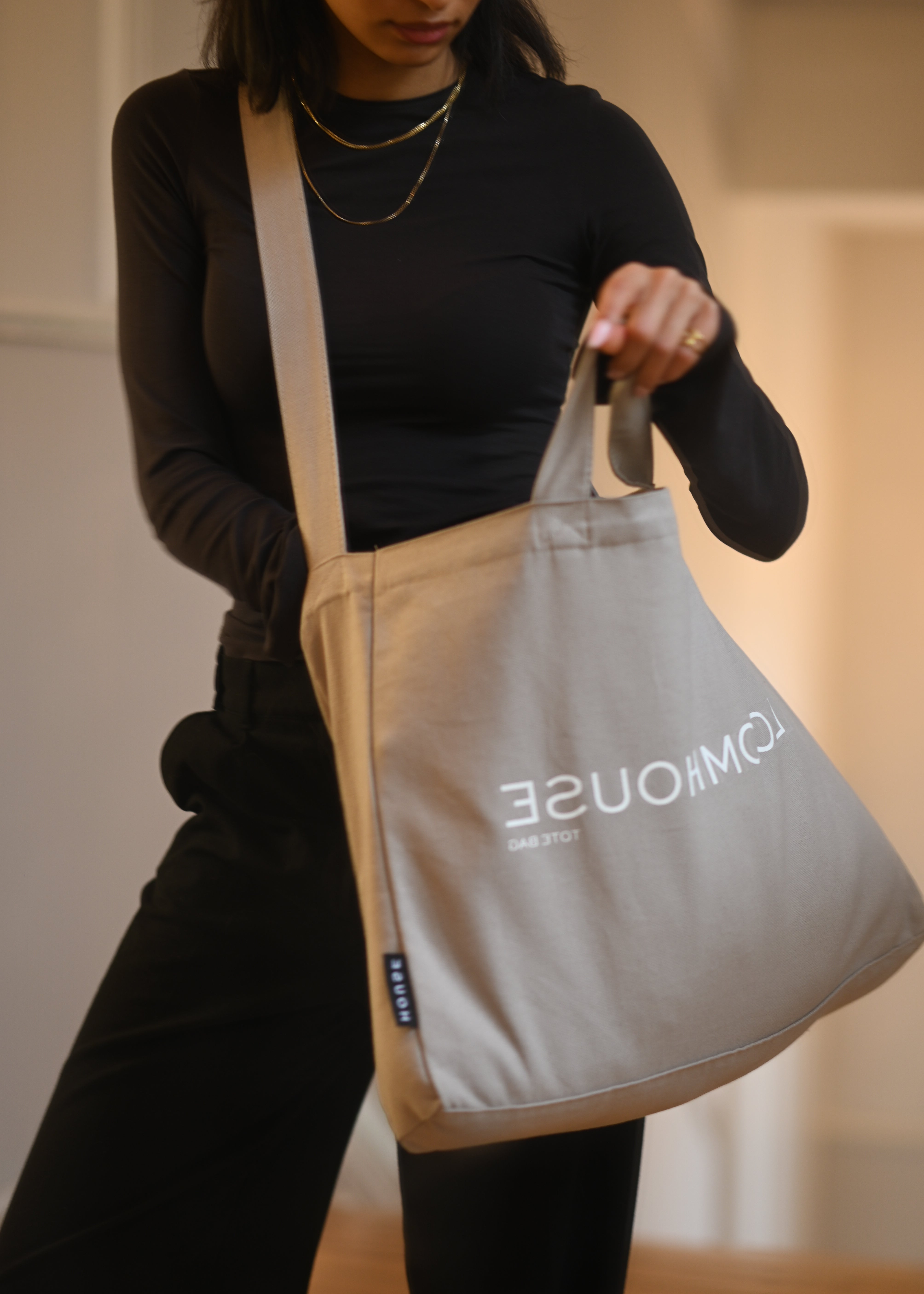 Loomhouse Tote Bag - Light Grey