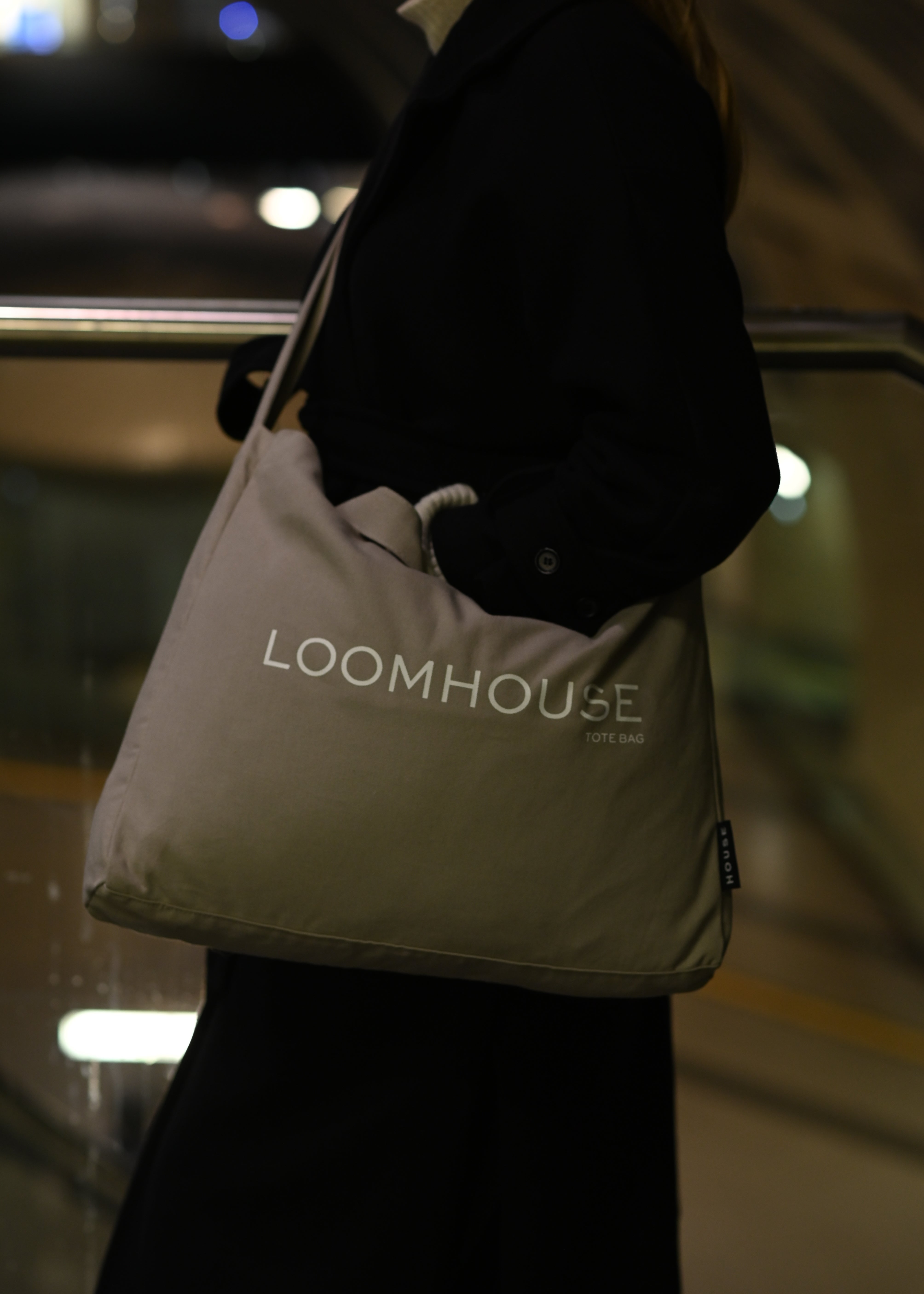 Loomhouse Tote Bag - Light Grey