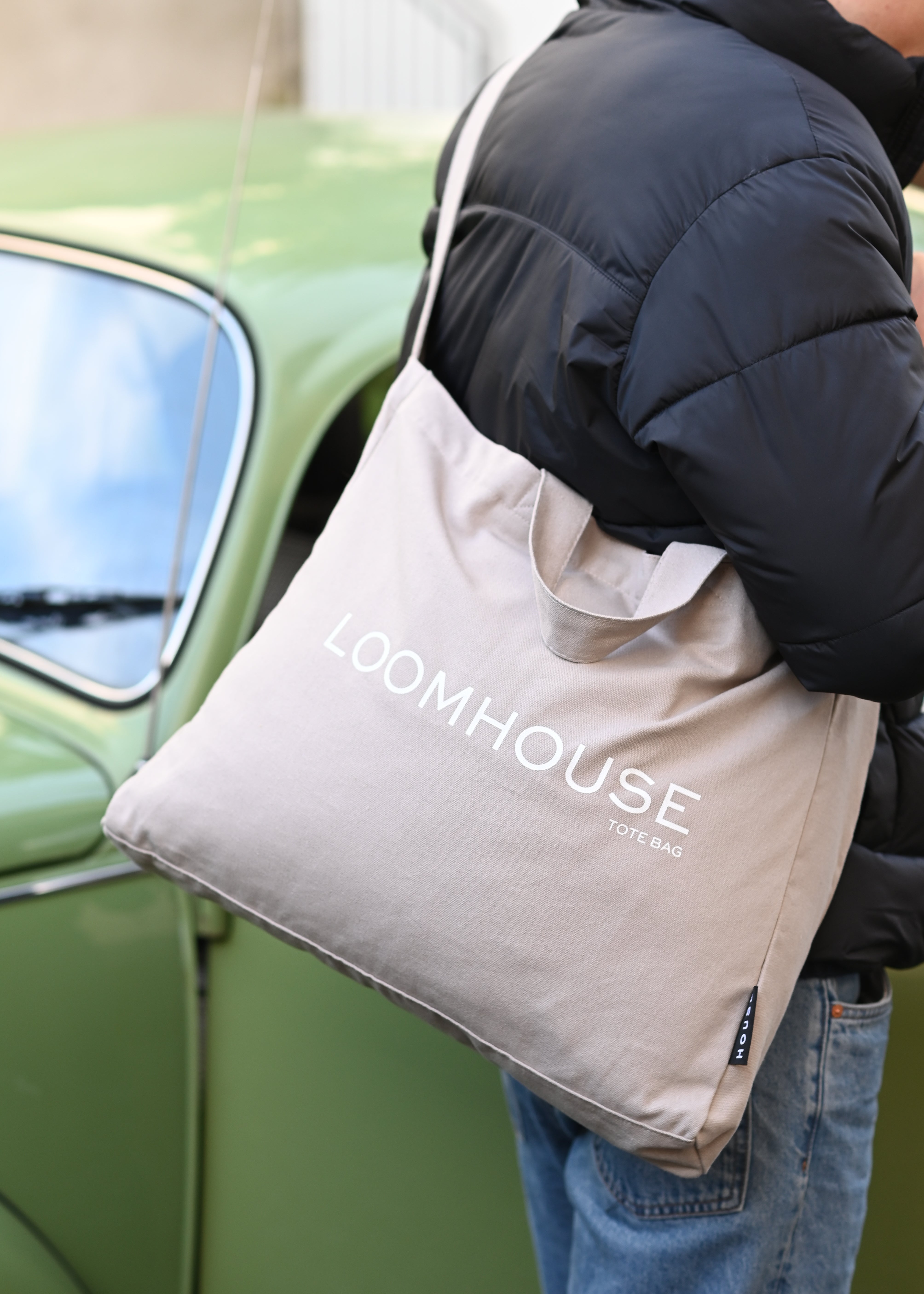Loomhouse Tote Bag - Light Grey